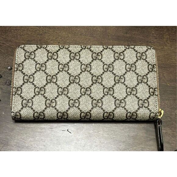 Authentic Gucci GG PINK MARMONT ZIP AROUND WALLET - Picture 2 of 8